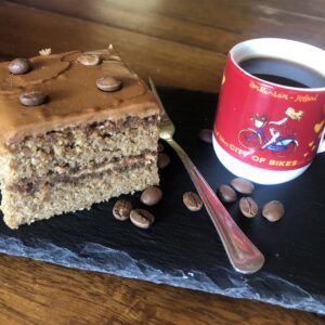 Gâteau fondant au café